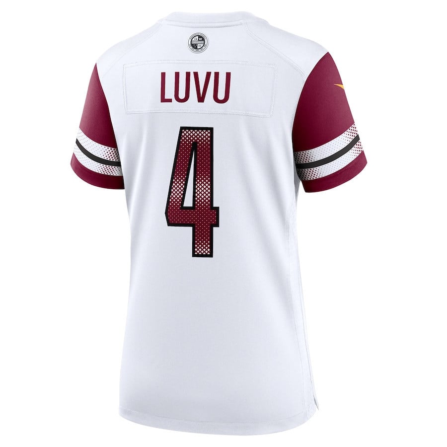Frankie Luvu 4 Washington Commanders Women's Game Jersey - White