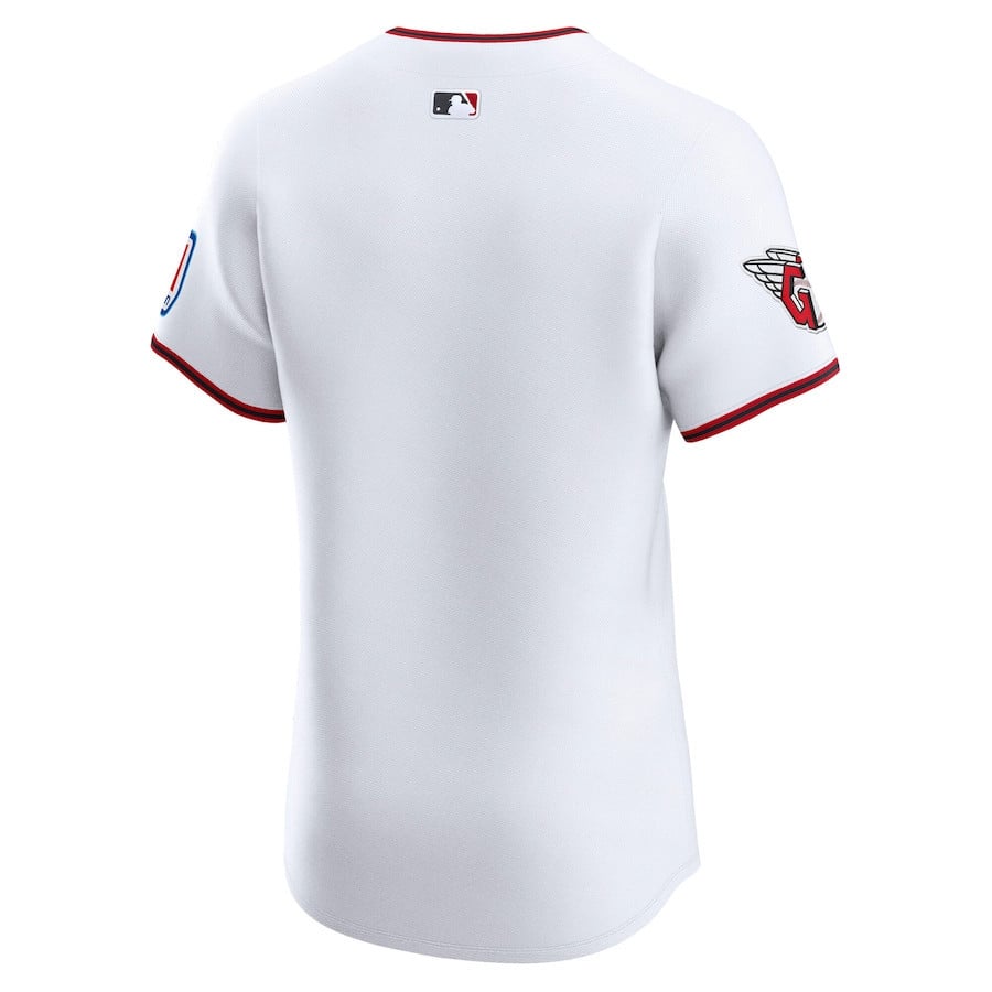Cleveland Guardians Home Elite Men Jersey - White