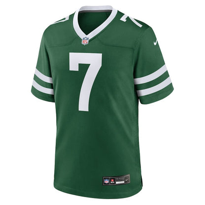 Justin Fields 7 New York Jets Game Player Men Jersey - Legacy Green