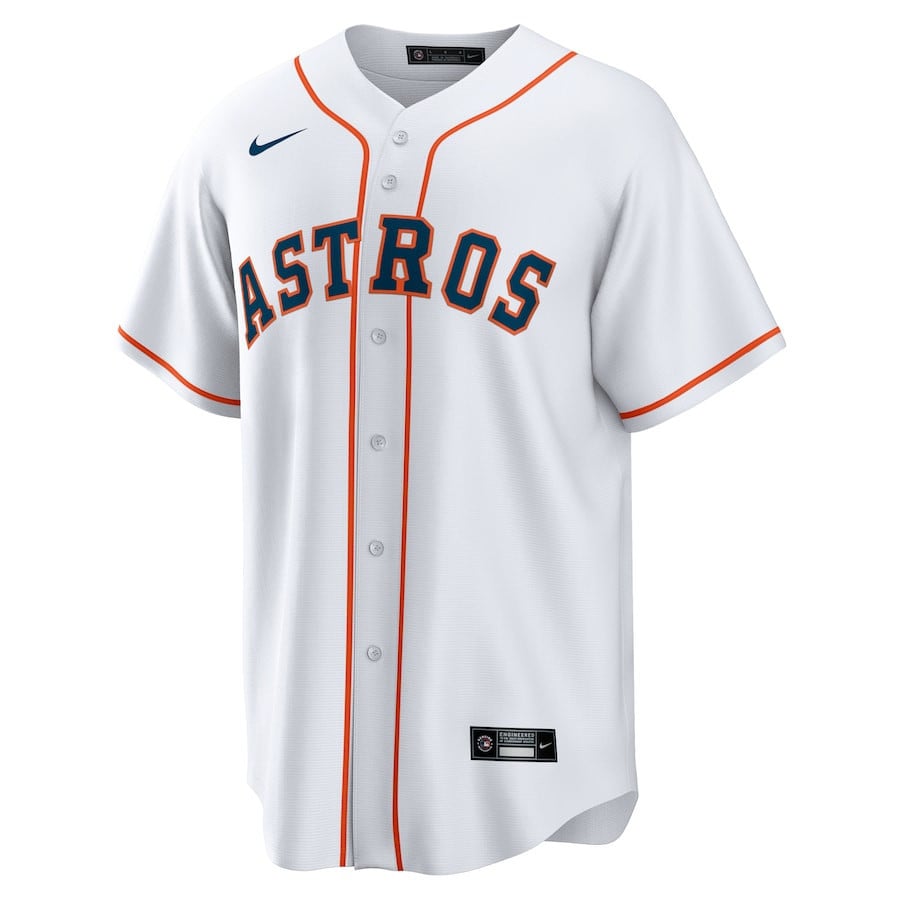 Houston Astros Home 2025 Jackie Robinson Day Men Jersey - White