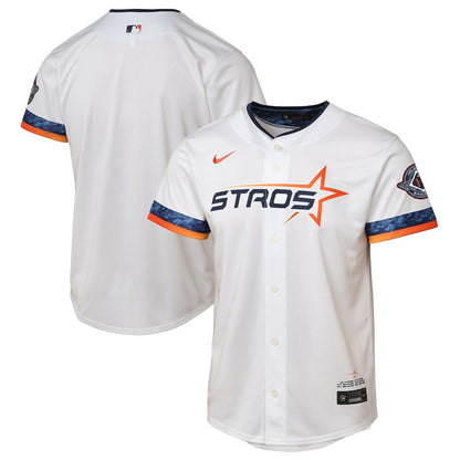 Houston Astros 2025 City Connect Limited YOUTH Jersey - White