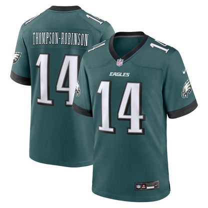 Dorian Thompson-Robinson 14 Philadelphia Eagles Team Game Men Jersey - Midnight Green