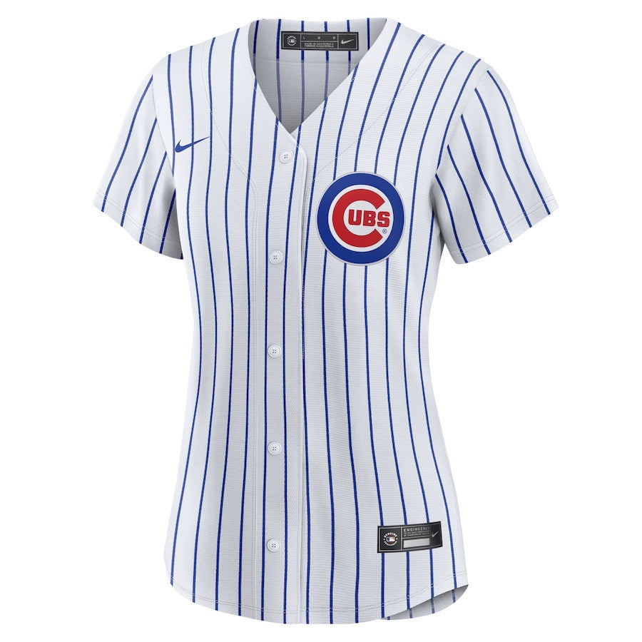 Miguel Amaya 9 Chicago Cubs Women's Home Jersey - White