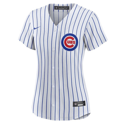 Miguel Amaya 9 Chicago Cubs Women's Home Jersey - White