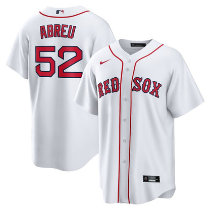 Wilyer Abreu 52 Boston Red Sox Home Men Jersey - White