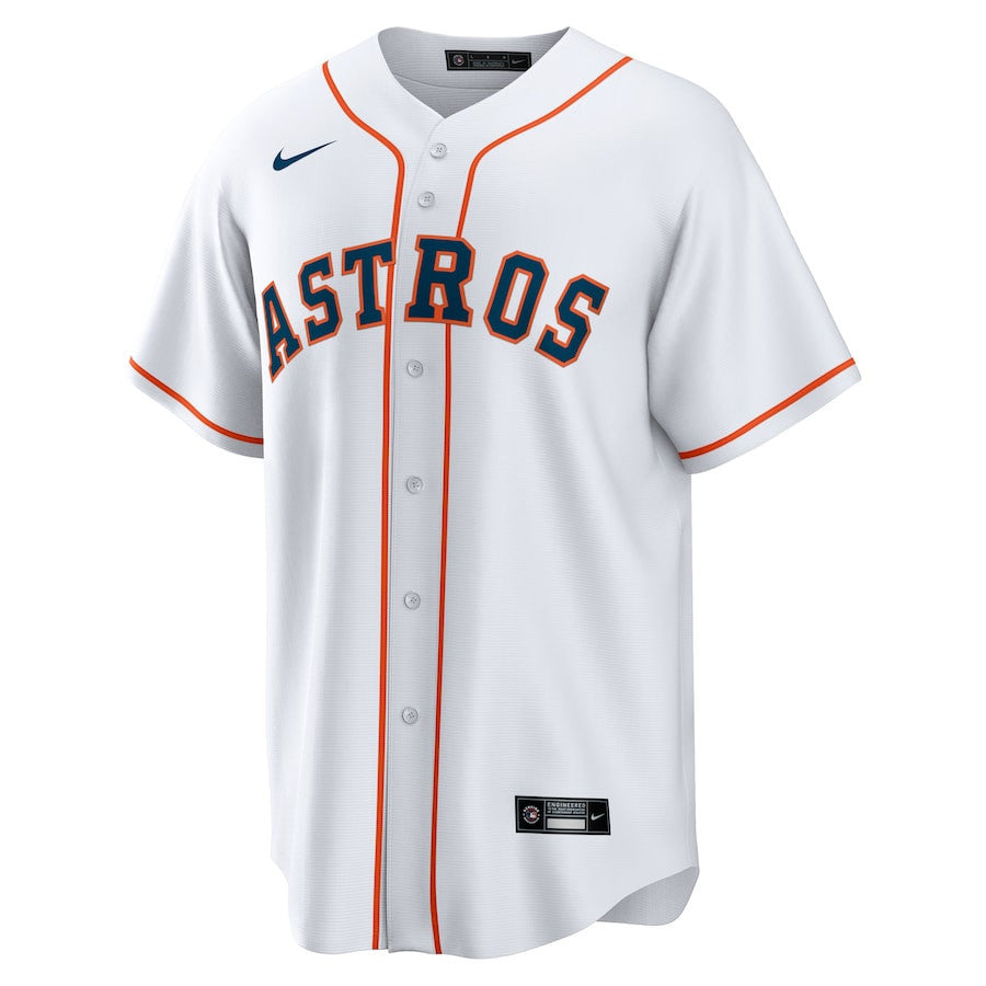 Cristian Javier 53 Houston Astros Home Men Jersey - White