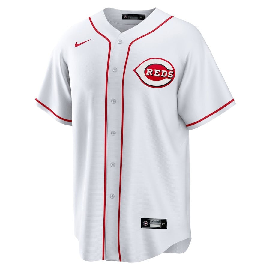 Alexis Diaz 43 Cincinnati Reds Home Men Jersey - White