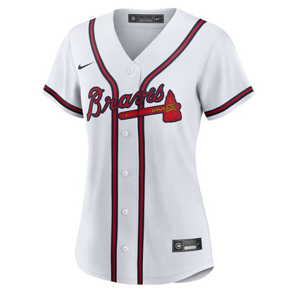 Chris Sale 51 Atlanta Braves Home Women Jersey - White