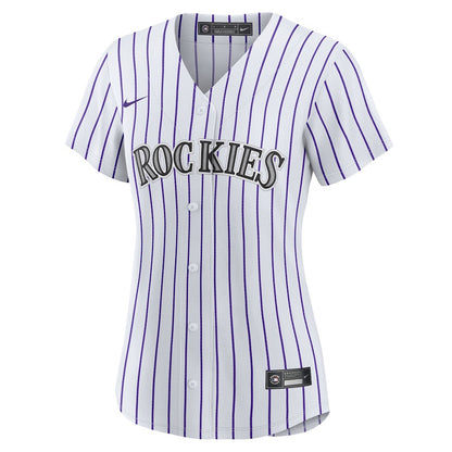Germán Márquez 48 Colorado Rockies Home Women Jersey - White
