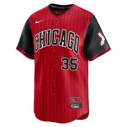 Frank Thomas 35 Chicago White Sox 2025 City Connect Limited Men Jersey - Red/Black