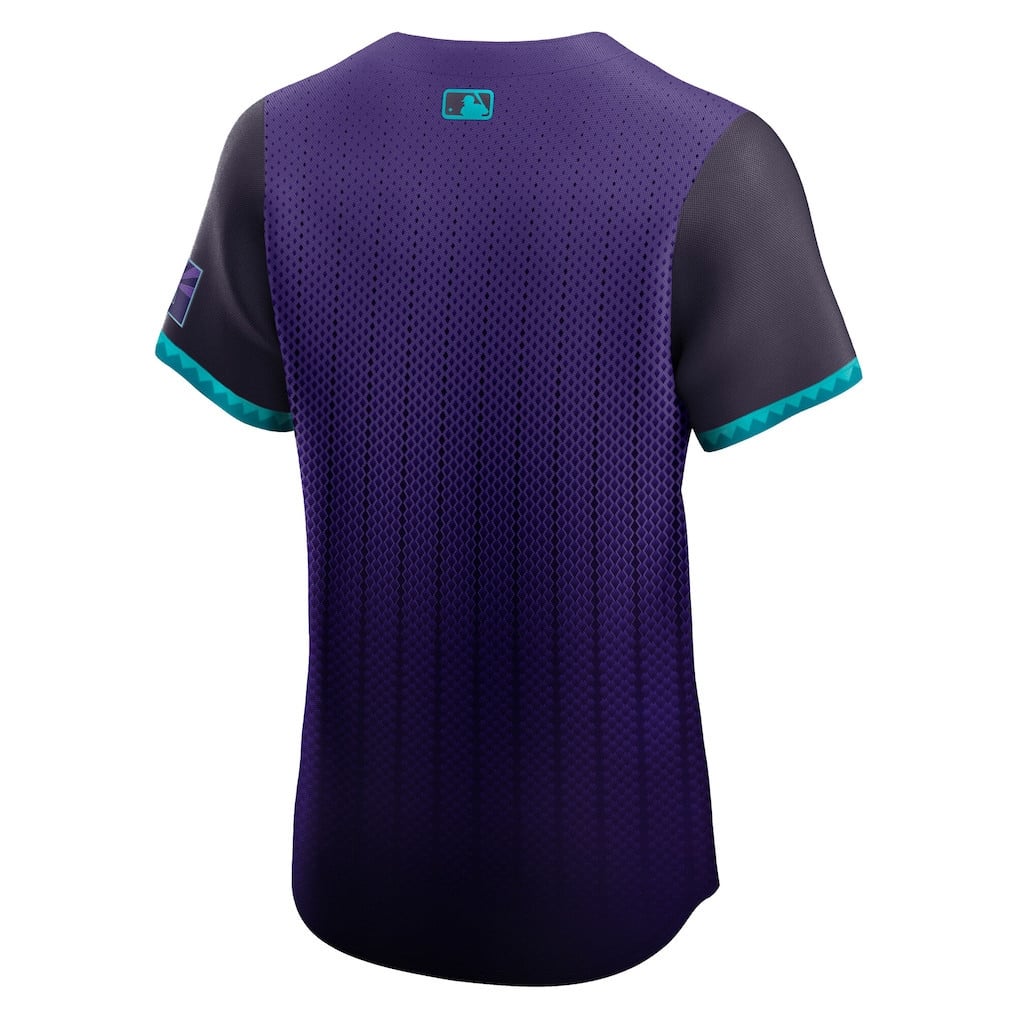 Arizona Diamondbacks 2025 City Connect Elite Men Jersey - Purple