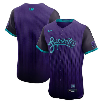 Arizona Diamondbacks 2025 City Connect Elite Men Jersey - Purple