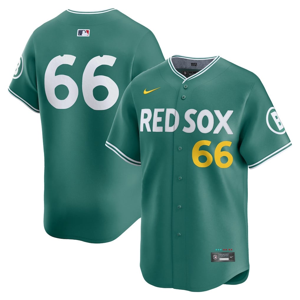 Brayan Bello 66 Boston Red Sox 2025 City Connect Limited Men Jersey - Green