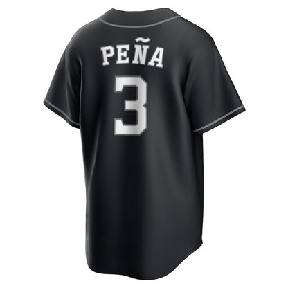 Jeremy Peña 3 Houston Astros Lights Out Men Jersey - Black