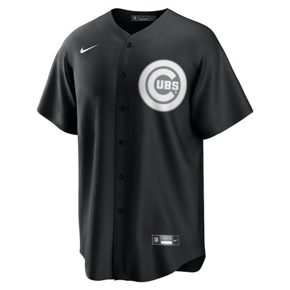 Chicago Cubs Lights Out Men Jersey - Black