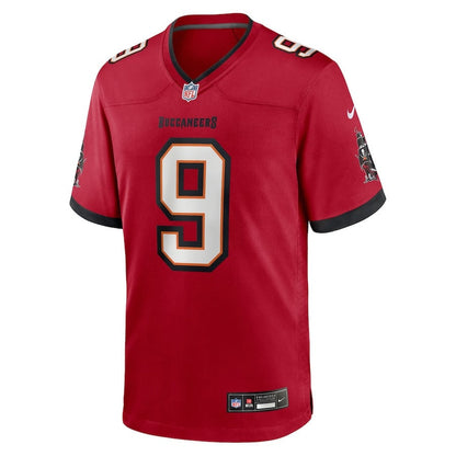 Emeka Egbuka 9 Tampa Bay Buccaneers 2025 NFL Draft First Round Pick Game Men Jersey - Red