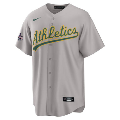 Jacob Wilson 5 Athletics 2025 MLB All-Star Game Road Men Jersey - Gray