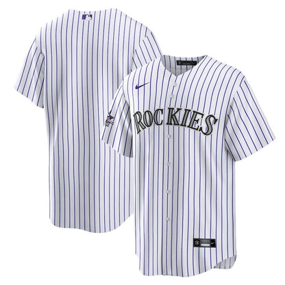 Colorado Rockies 2025 MLB All-Star Game Home Men Jersey - White