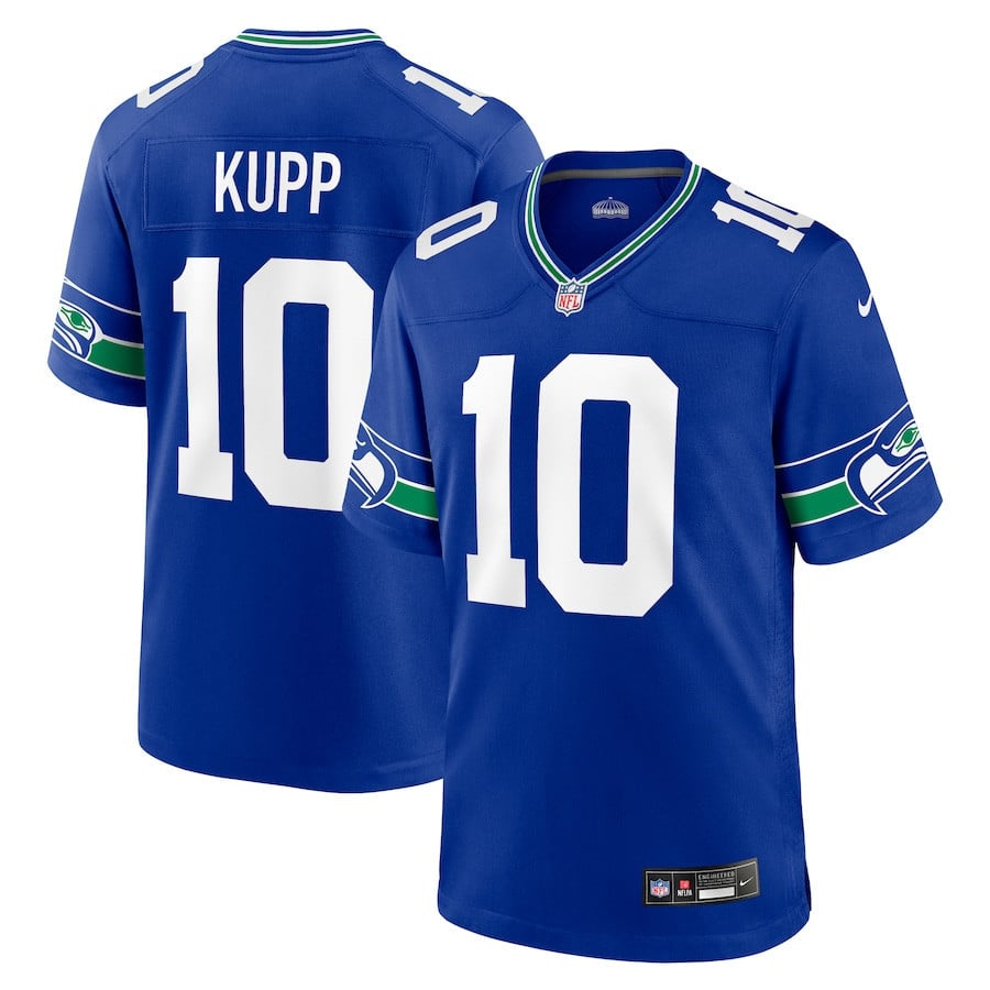 Cooper Kupp 10 Seattle Seahawks Alternate Game Men Jersey - Royal