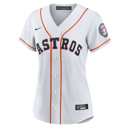Billy Wagner 13 Houston Astros Women's 2025 Baseball Hall of Fame Jersey - White