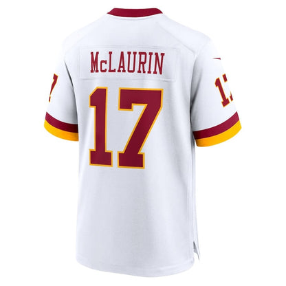 Terry McLaurin 17 Washington Commanders Game Super Bowl Era Men Jersey - White