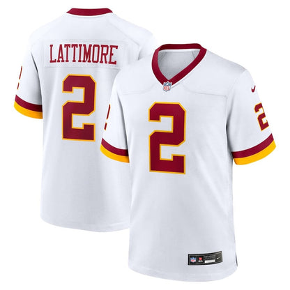 Marshon Lattimore 2 Washington Commanders Game Super Bowl Era Men Jersey - White