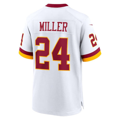 Von Miller 24 Washington Commanders Game Super Bowl Era Men Jersey - White