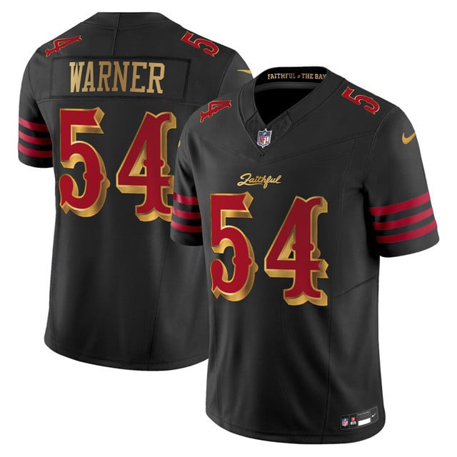 Fred Warner 54 San Francisco 49ers 2025 “Rivalries” Vapor Limited Men Jersey - Black