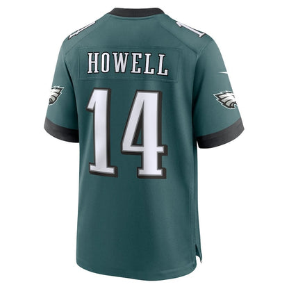 Sam Howell 14 Philadelphia Eagles Team Game Men Jersey - Midnight Green