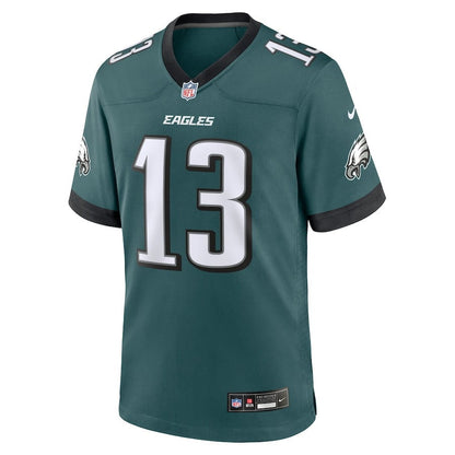 Azeez Ojulari 13 Philadelphia Eagles Team Game Men Jersey - Midnight Green