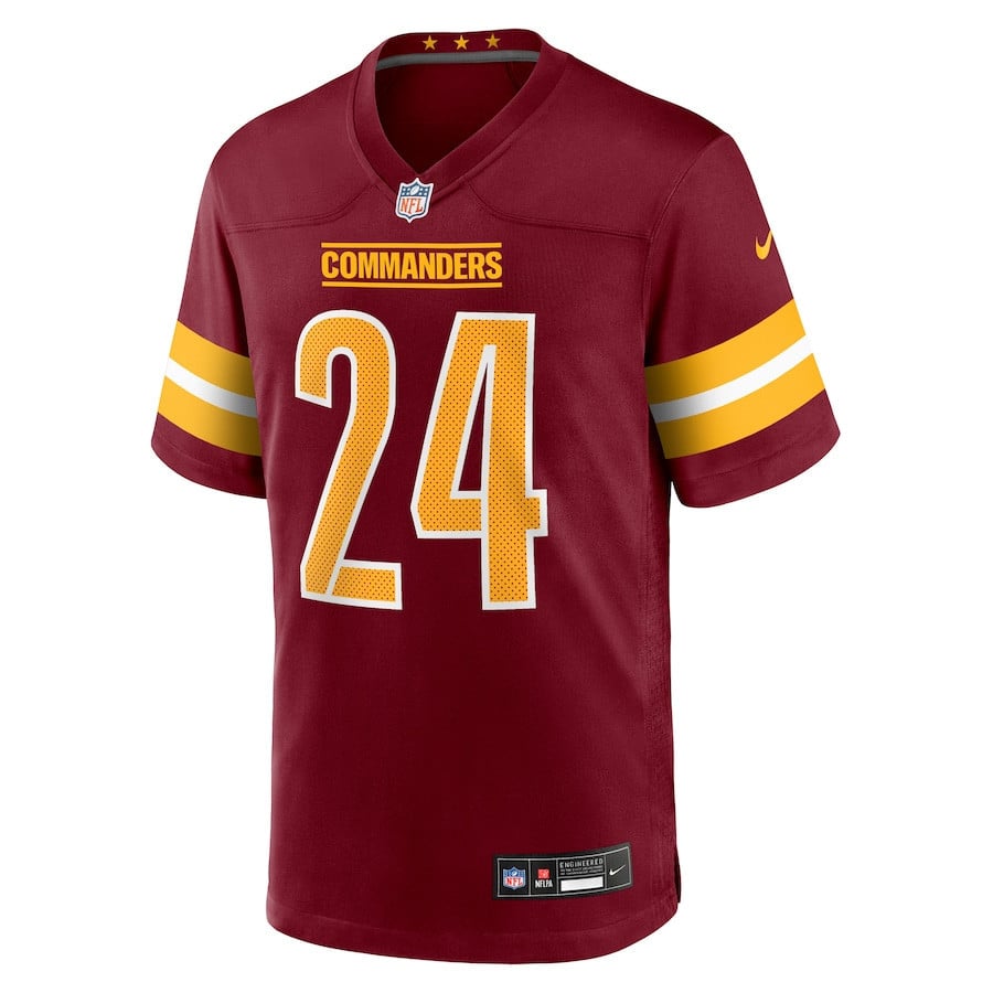 Von Miller 24 Washington Commanders Team Game Men Jersey - Burgundy
