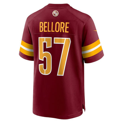 Nick Bellore 57 Washington Commanders Team Game Men Jersey - Burgundy