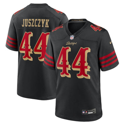 Kyle Juszczyk 44 San Francisco 49ers 2025 Rivalries Collection Game Men Jersey - Black