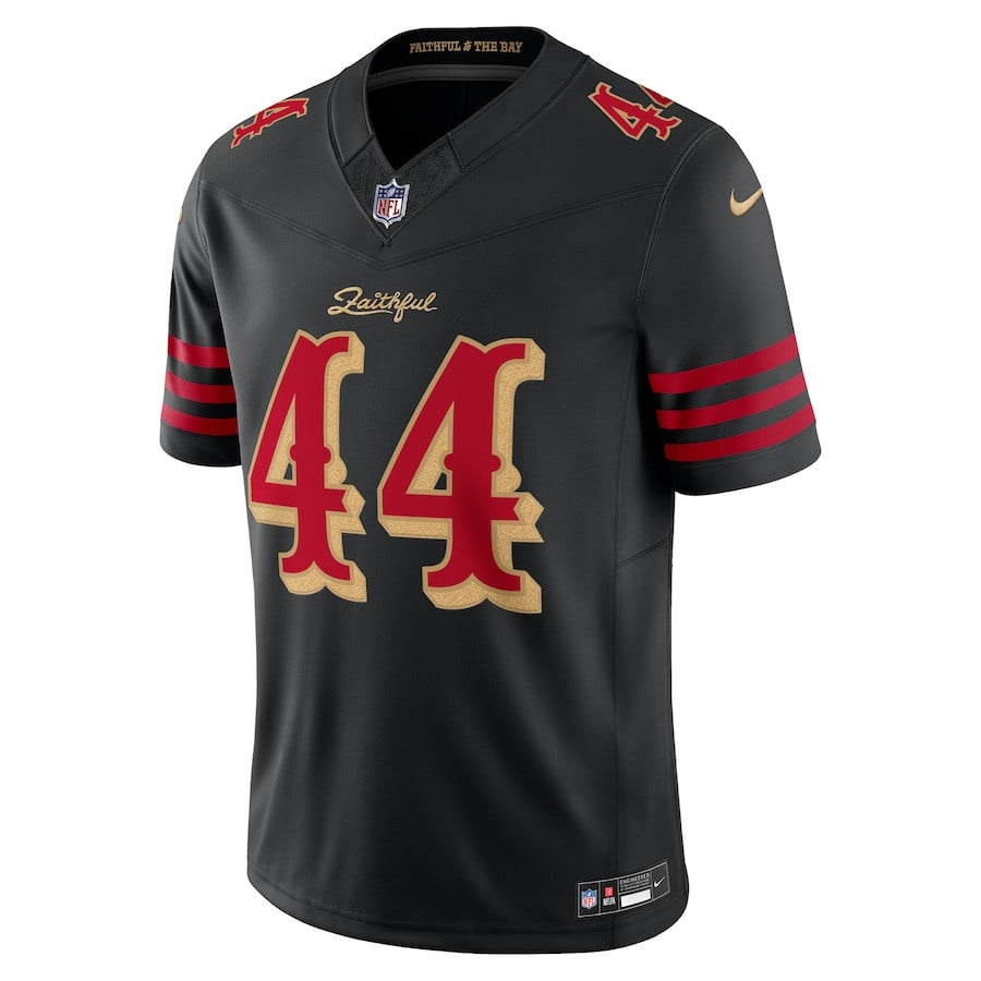 Kyle Juszczyk 44 San Francisco 49ers 2025 Rivalries Collection Limited Men Jersey - Black