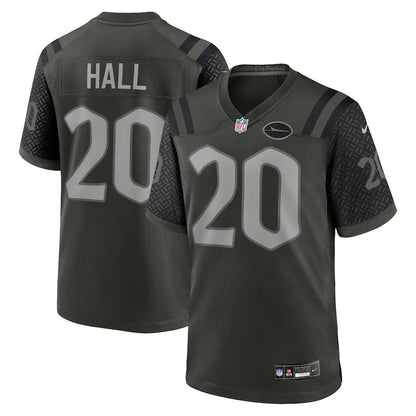 Breece Hall 20 Gardner New York Jets 2025 Rivalries Collection Game Men Jersey - Gotham Green