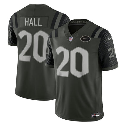 Breece Hall 20 New York Jets 2025 Rivalries Collection Limited Men Jersey - Gotham Green