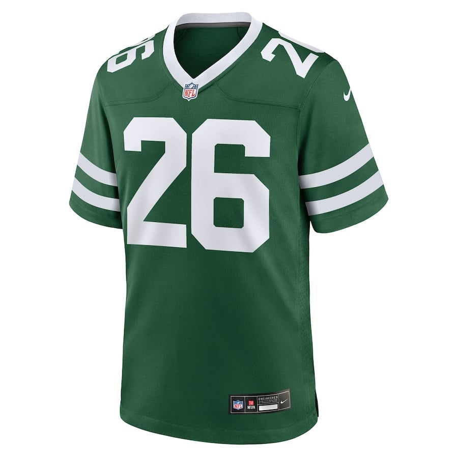 Isaiah Oliver 26 New York Jets Team Game Men Jersey - Legacy Green