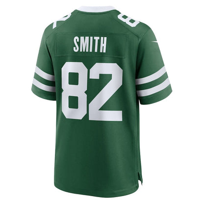 Arian Smith 82 New York Jets Team Game Men Jersey - Legacy Green