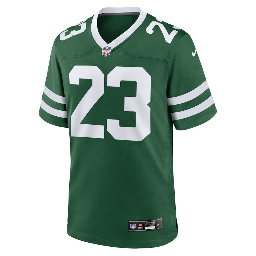 Azareye'h Thomas 23 New York Jets Team Game Men Jersey - Legacy Green