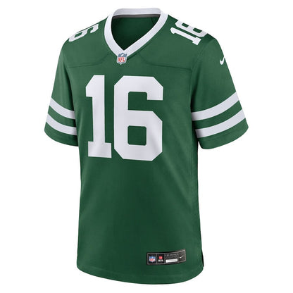 Tyler Johnson 16 New York Jets Team Game Men Jersey - Legacy Green
