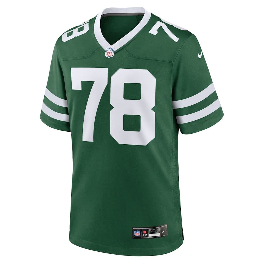 Jay Tufele 78 New York Jets Team Game Men Jersey - Legacy Green