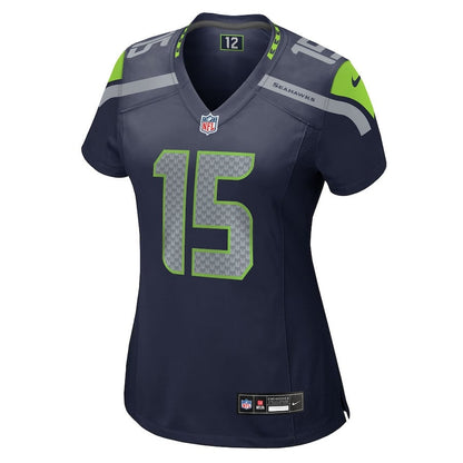Tory Horton 15 Seattle Seahawks Women's Team Game Jersey - College Navy