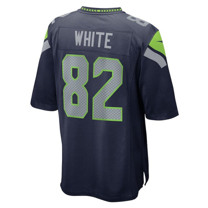 Cody White 82 Seattle Seahawks Team Game Men Jersey - College Navy