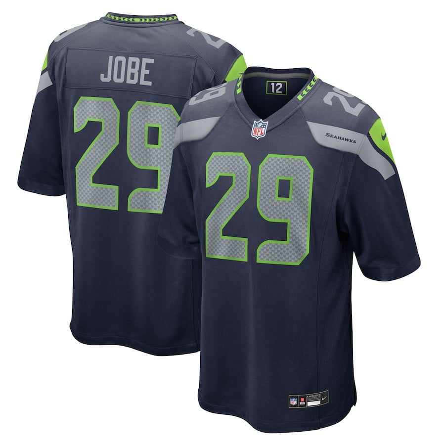 Josh Jobe 29 Seattle Seahawks Team Game Men Jersey - College Navy