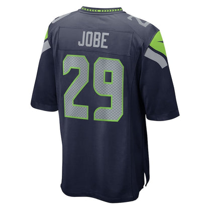 Josh Jobe 29 Seattle Seahawks Team Game Men Jersey - College Navy