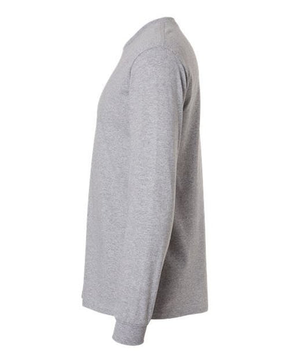 Seattle Seahawks Long Sleeve T-Shirt – Team Scratch Logo – Gray