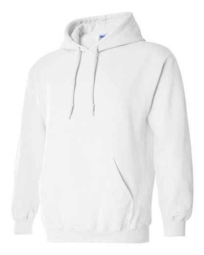 Seattle Seahawks White Logo Stacked Distressed Graphic Hoodie