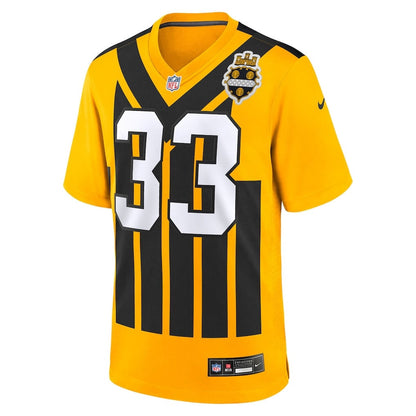 Jack Sawyer 33 Pittsburgh Steelers Alternate Game Men Jersey - Gold