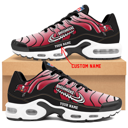 Tampa Bay Buccaneers Ombre Limited Edition Custom Name Air Max Shoes Sneakers For Men And Women