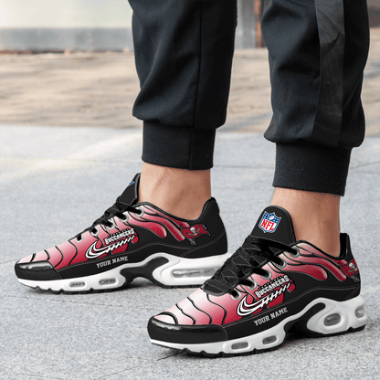 Tampa Bay Buccaneers Ombre Limited Edition Custom Name Air Max Shoes Sneakers For Men And Women